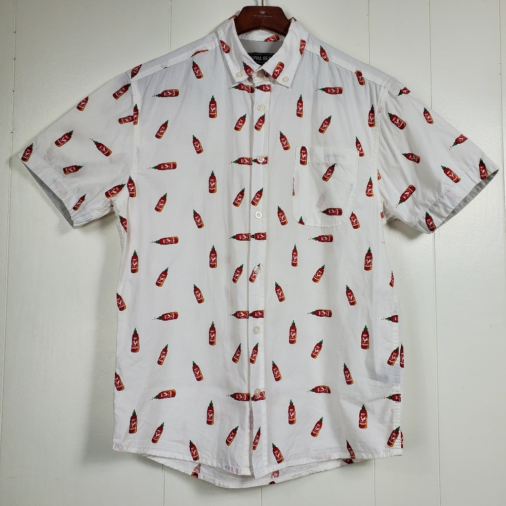 hot sauce short sleeve shirt by alph